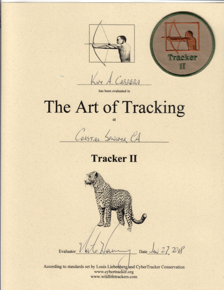 tracker 2 certificate